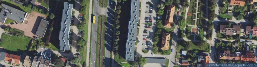 Zdjęcie satelitarne Dąbka Stanisława, płk. ul.