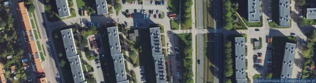 Zdjęcie satelitarne Dąbka Stanisława, płk. ul.