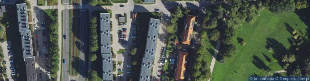 Zdjęcie satelitarne Dąbka Stanisława, płk. ul.