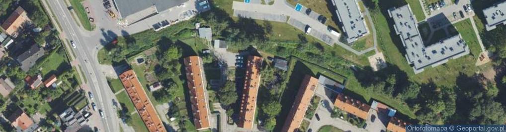 Zdjęcie satelitarne Dąbrowskiego Jarosława, gen. ul.