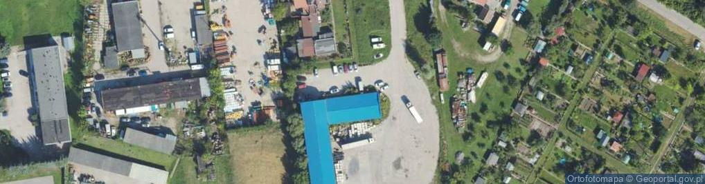 Zdjęcie satelitarne Dąbrowskiego Jarosława, gen. ul.