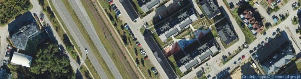Zdjęcie satelitarne Dąbrówki ul.