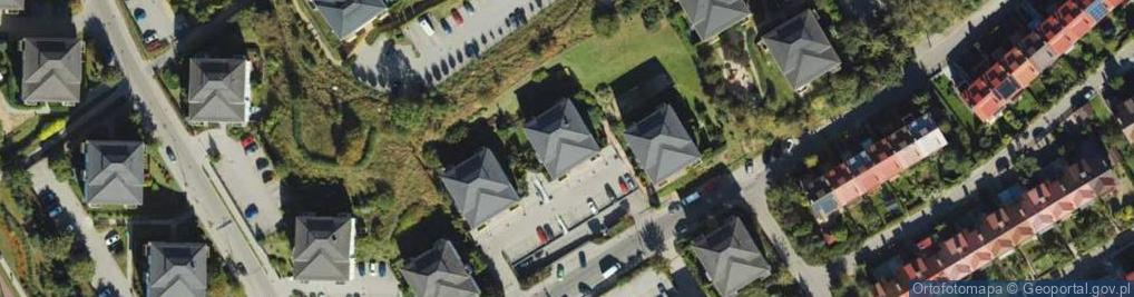Zdjęcie satelitarne Dąbrówki ul.