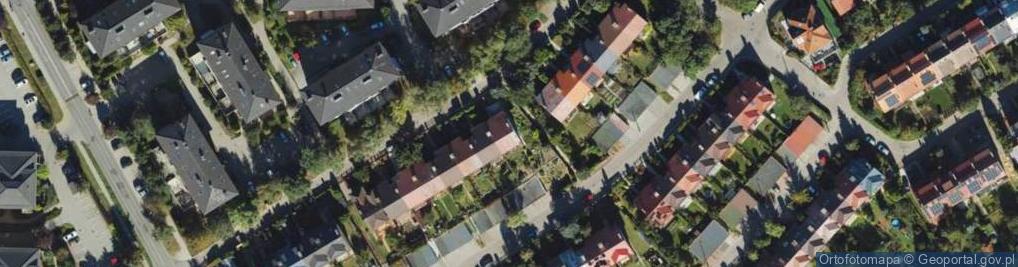 Zdjęcie satelitarne Dąbrówki ul.