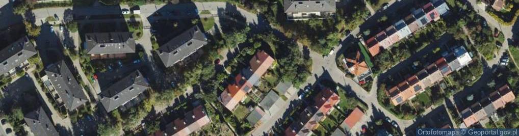 Zdjęcie satelitarne Dąbrówki ul.