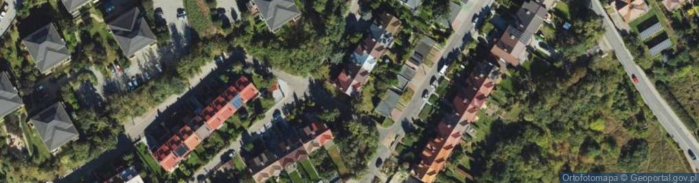 Zdjęcie satelitarne Dąbrówki ul.