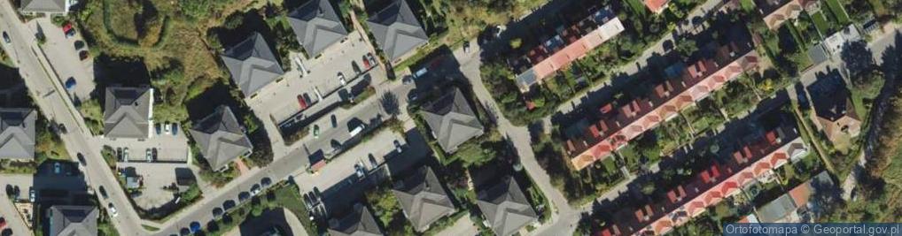 Zdjęcie satelitarne Dąbrówki ul.