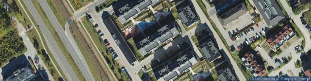 Zdjęcie satelitarne Dąbrówki ul.