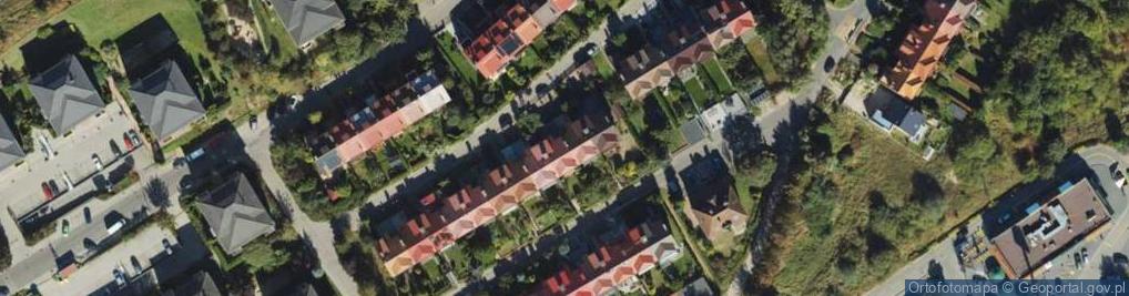 Zdjęcie satelitarne Dąbrówki ul.