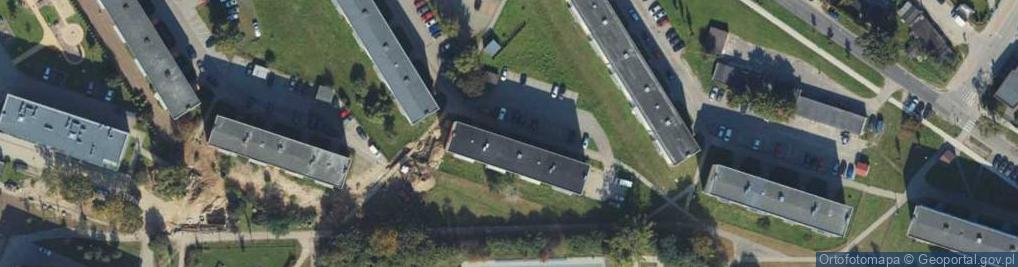 Zdjęcie satelitarne Dąbka Stanisława, płk. ul.