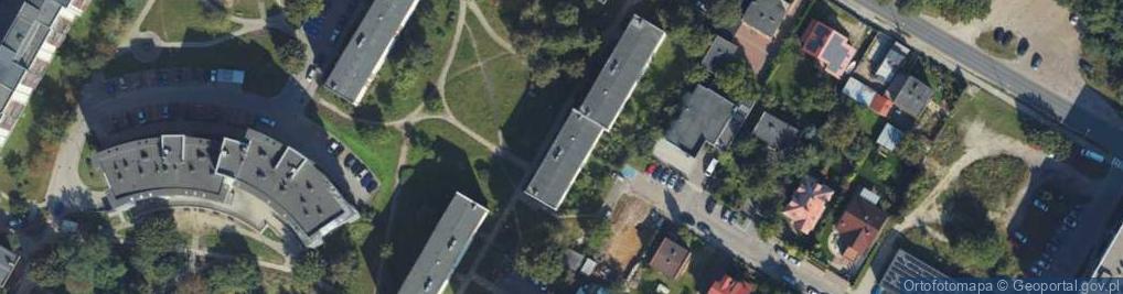 Zdjęcie satelitarne Dąbka Stanisława, płk. ul.