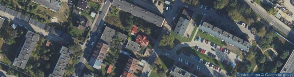 Zdjęcie satelitarne Dantyszka Jana ul.