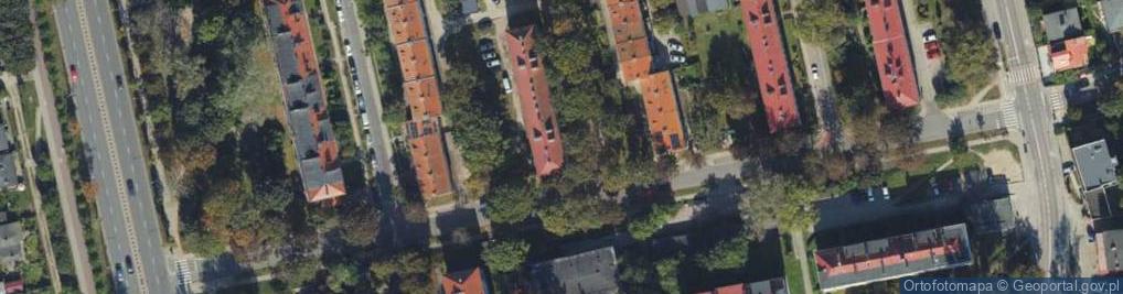 Zdjęcie satelitarne Dąbrowskiego Jarosława, gen. ul.