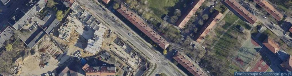 Zdjęcie satelitarne Dąbrowskiego Jarosława, gen. ul.