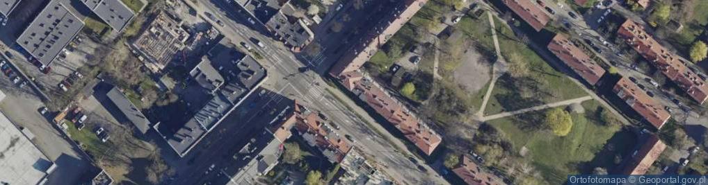 Zdjęcie satelitarne Dąbrowskiego Jarosława, gen. ul.