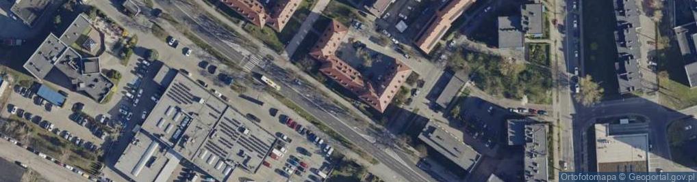 Zdjęcie satelitarne Dąbrowskiego Jarosława, gen. ul.