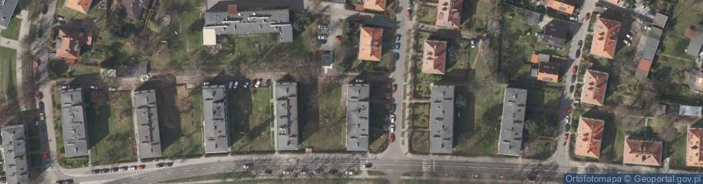 Zdjęcie satelitarne Damrota Konstantego ul.