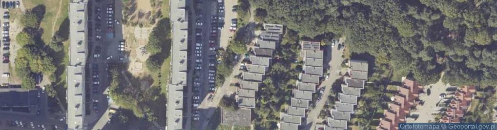 Zdjęcie satelitarne Dąbrowskiej Marii ul.