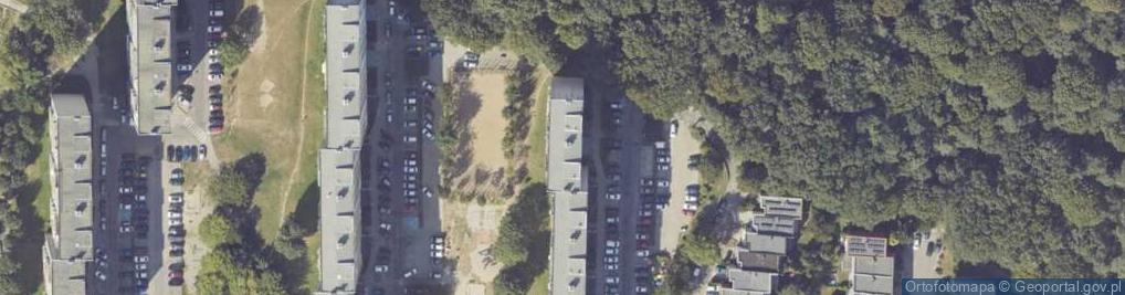 Zdjęcie satelitarne Dąbrowskiej Marii ul.