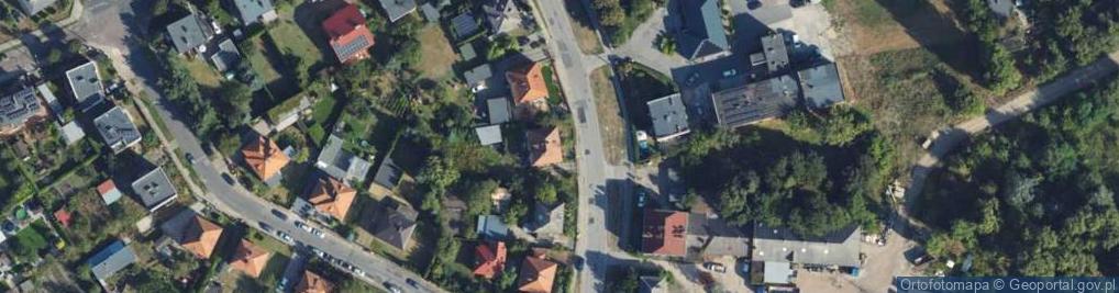 Zdjęcie satelitarne Dąbrowskiego ul.