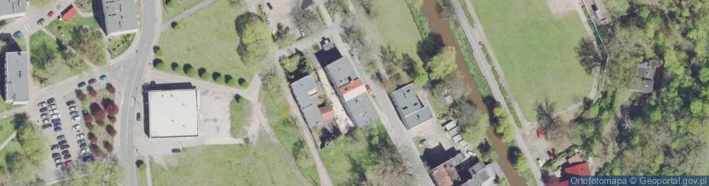 Zdjęcie satelitarne Dąbrowskiego, gen. ul.
