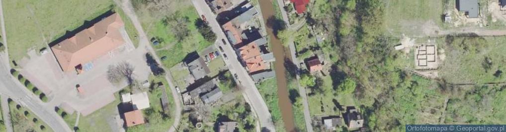 Zdjęcie satelitarne Dąbrowskiego, gen. ul.