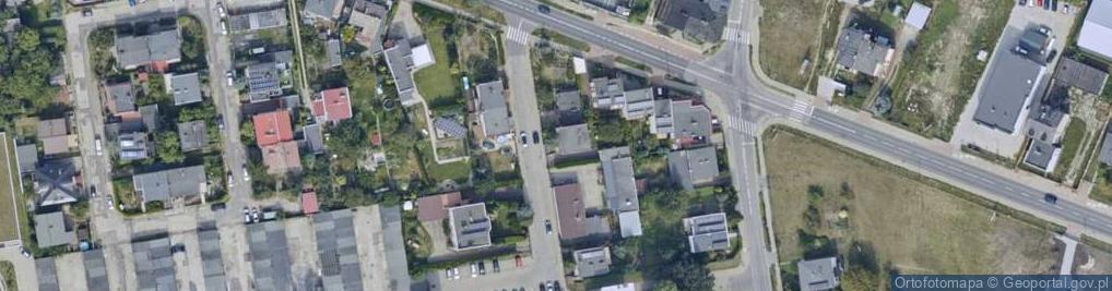 Zdjęcie satelitarne Dąbrówki ul.