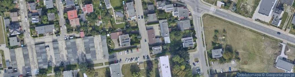 Zdjęcie satelitarne Dąbrówki ul.