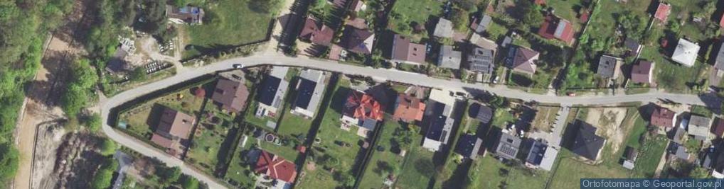 Zdjęcie satelitarne Dąbrowska ul.