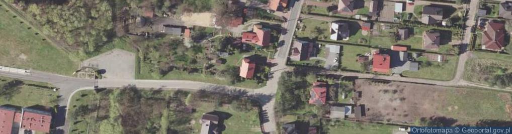 Zdjęcie satelitarne Dąb ul.