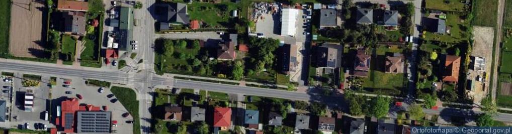 Zdjęcie satelitarne Dankowicka ul.