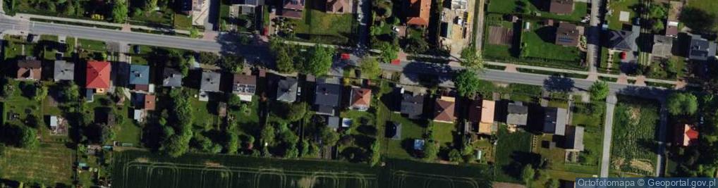 Zdjęcie satelitarne Dankowicka ul.
