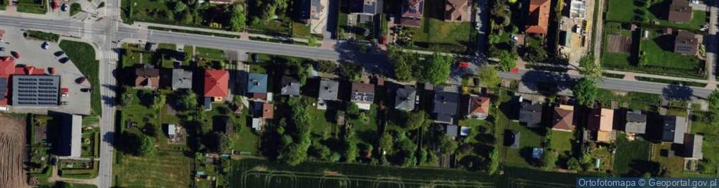 Zdjęcie satelitarne Dankowicka ul.