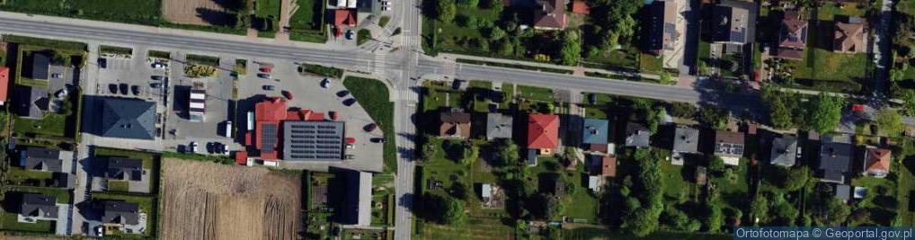 Zdjęcie satelitarne Dankowicka ul.