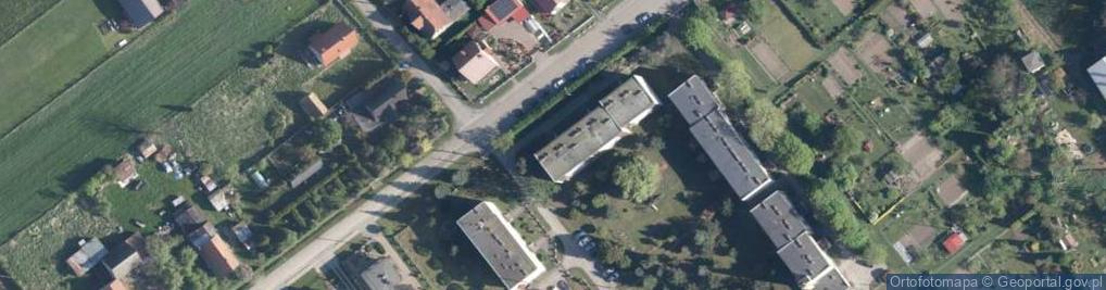 Zdjęcie satelitarne Dąbrowska ul.