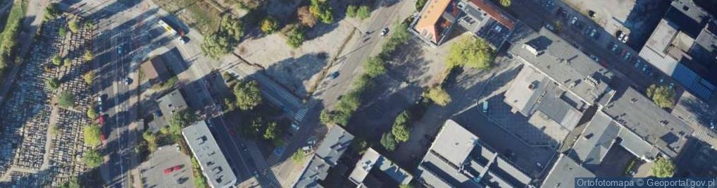 Zdjęcie satelitarne Dąbrówki ul.