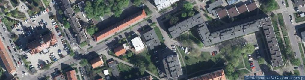 Zdjęcie satelitarne Damrota Konstantego ul.
