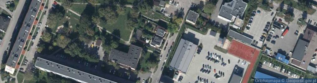 Zdjęcie satelitarne Daleka ul.