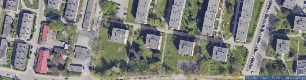 Zdjęcie satelitarne Dąbrówki ul.