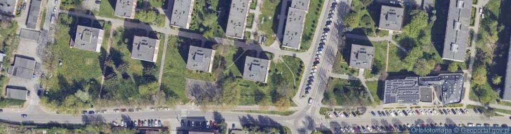Zdjęcie satelitarne Dąbrówki ul.