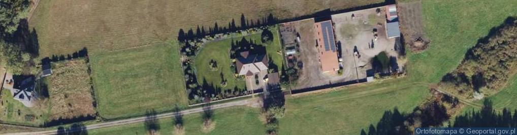 Zdjęcie satelitarne Dąbrowa ul.