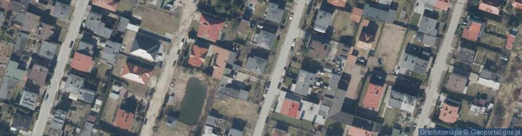 Zdjęcie satelitarne Dąbrowska ul.