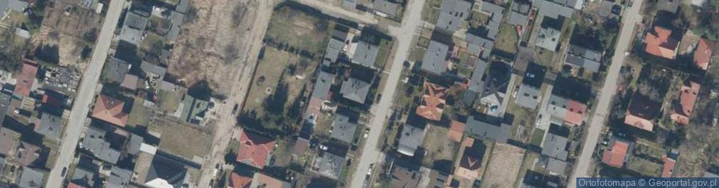 Zdjęcie satelitarne Dąbrowska ul.