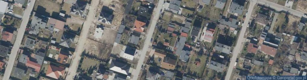 Zdjęcie satelitarne Dąbrowska ul.