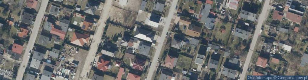 Zdjęcie satelitarne Dąbrowska ul.