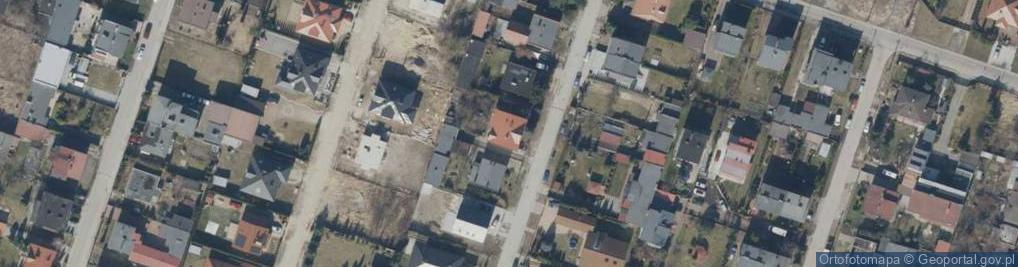 Zdjęcie satelitarne Dąbrowska ul.
