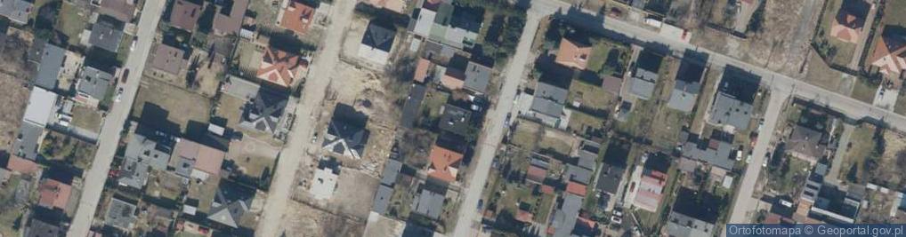 Zdjęcie satelitarne Dąbrowska ul.