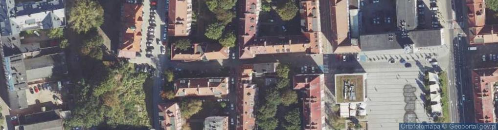 Zdjęcie satelitarne Dąbrówki ul.