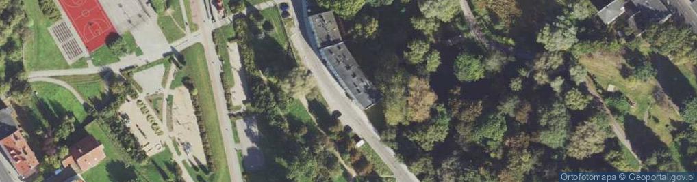 Zdjęcie satelitarne Dąbrowskiego Jarosława, gen. ul.