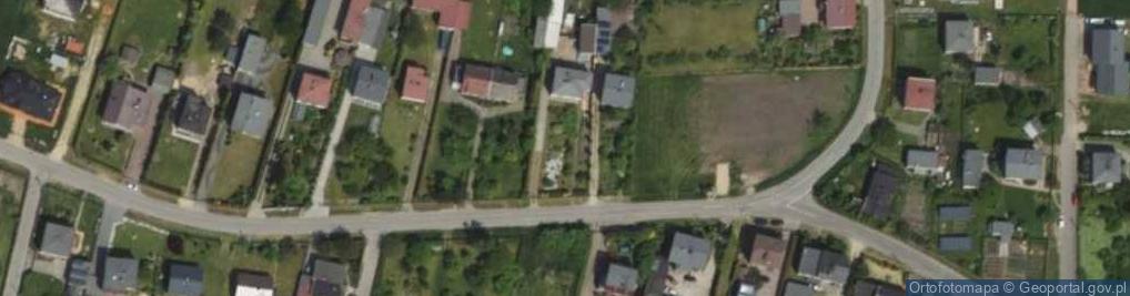 Zdjęcie satelitarne Dąbrówki ul.